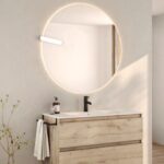 oglinda baie Gala Klea iluminare LED superioara design minimalist dreptunghiular