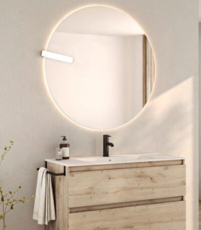 oglinda baie Gala Klea iluminare LED superioara design minimalist dreptunghiular