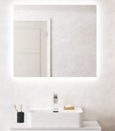 oglinda baie Ideal Standard Conca iluminare LED ambientala senzor infrarosu functie dezaburire design minimalist